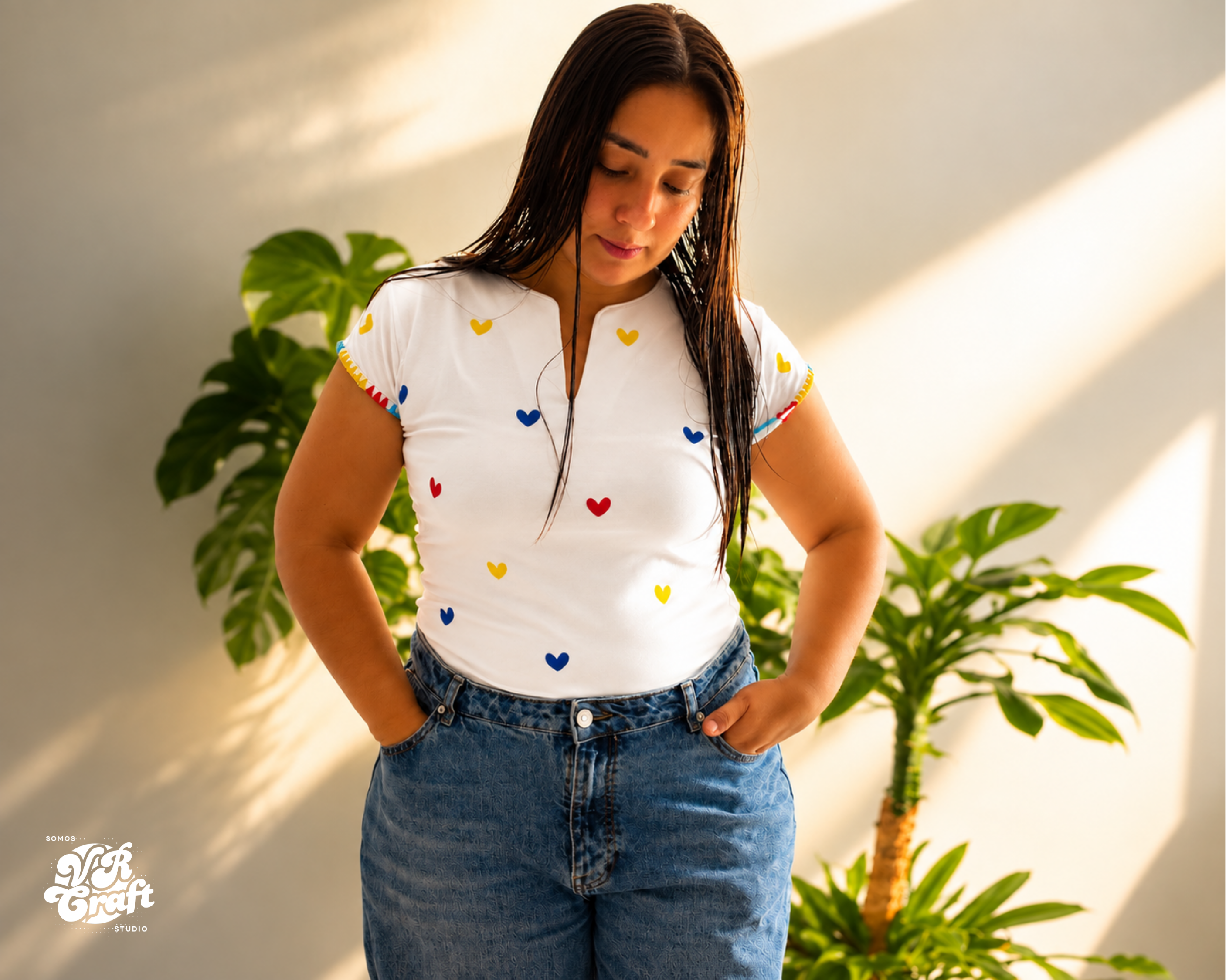 Camiseta Mujer “Colombia Love” 